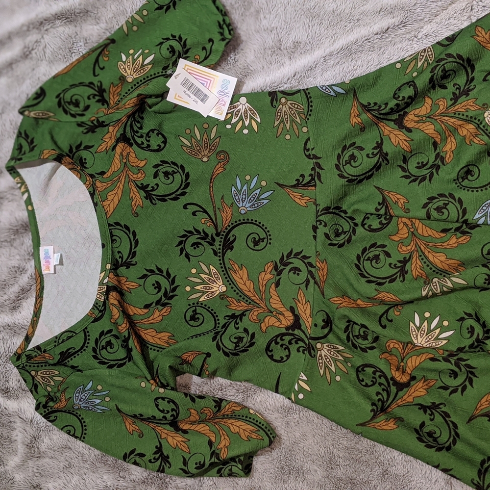 NWT LLR 2X Vintage Nicole Lularoe 🍀 St Patrick's